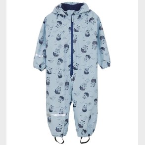 CeLaVi Regndragt - AOP - Blue Fog