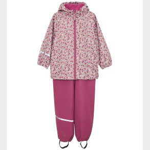 CeLaVi Regnt�j m. Seler - PU - Hawthorn Rose m. Blomster