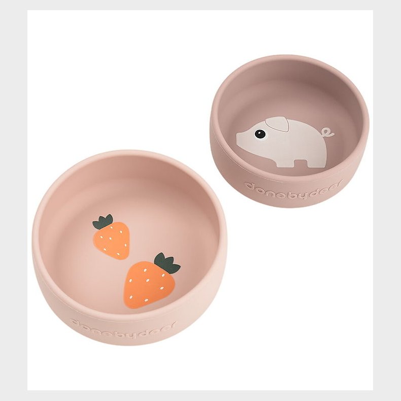 Done by Deer Sk�l - 2-pak - Silikone - Pigee - Pudder