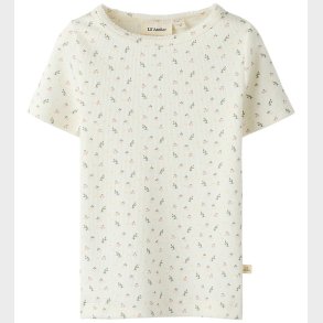 Lil' Atelier T-shirt - NmfGago - Coconut Milk/Small Flower