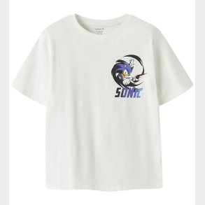 Name It T-shirt - NkmFitus - Sonic - Bright White