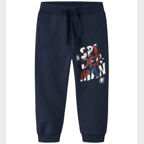 Name It Sweatpants - NmmFloyd - Spider Man - Navy Blazer