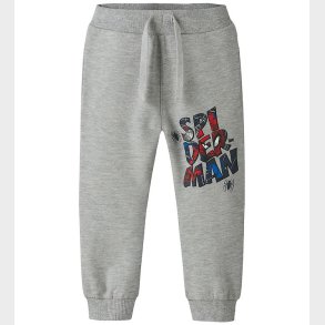 Name It Sweatpants - NmmFloyd - Spider Man - Grey Melange