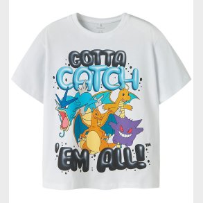 Name It T-shirt - Noos - NkmMajo - Pokemon - Bright White