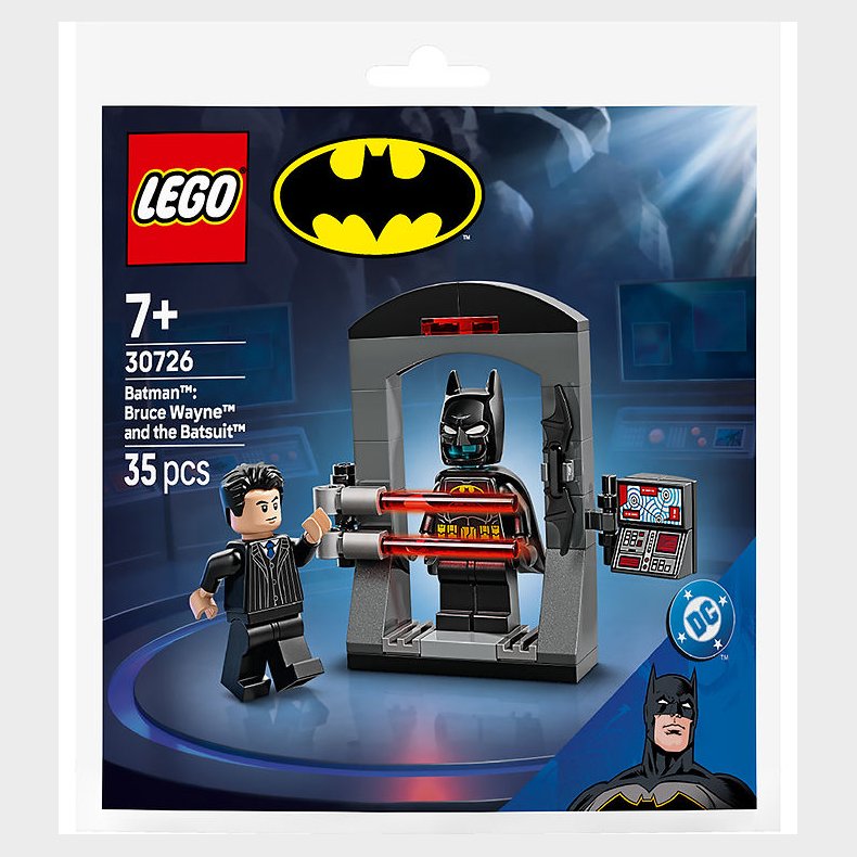 LEGO® Batman - Bruce Wayne Og Batdragten 30726 - 35b Dele