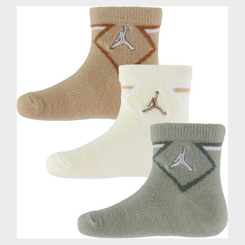 Jordan Ankelstr�mper - 3-pak - Quater - Coconut Milk