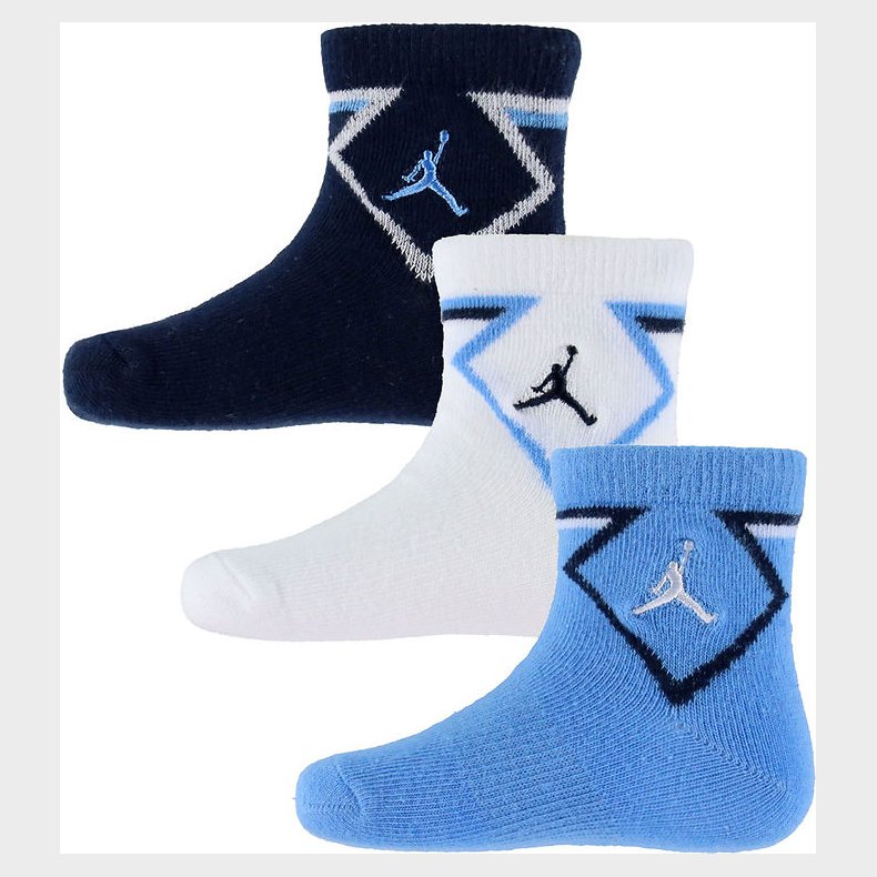 Jordan Ankelstr�mper - 3-pak - Quater - Obsidan