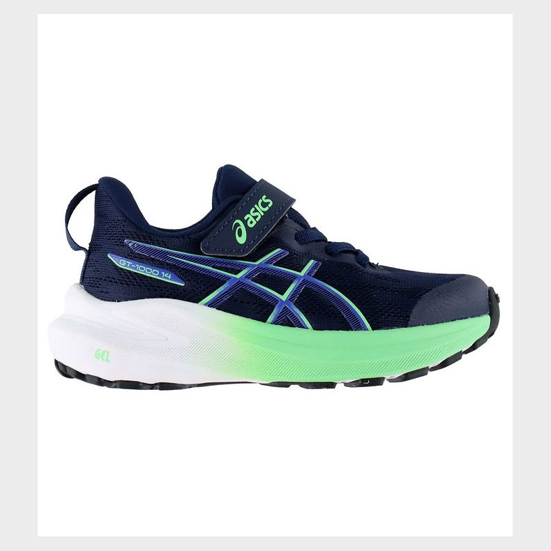 Asics Sko - GT-1000 14 PS - Midnight/Vital Green