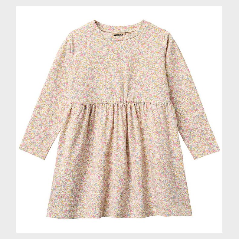 Wheat Kjole - Sessa - Blush Flower Meadow