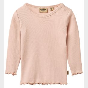 Wheat Bluse - Rib - Ida - Powder