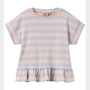 Wheat T-shirt - Marie - Powder Stripe