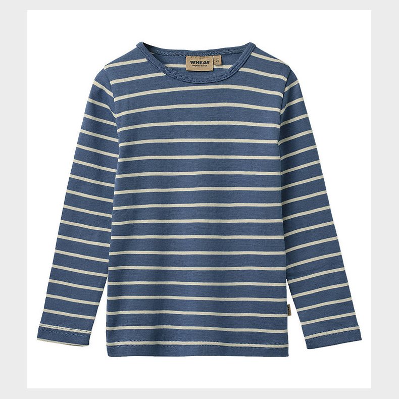 Wheat Bluse - Stig - Blue Stripe