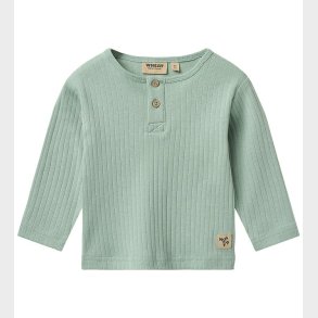 Wheat Bluse - Rib - Morris - Green Pool