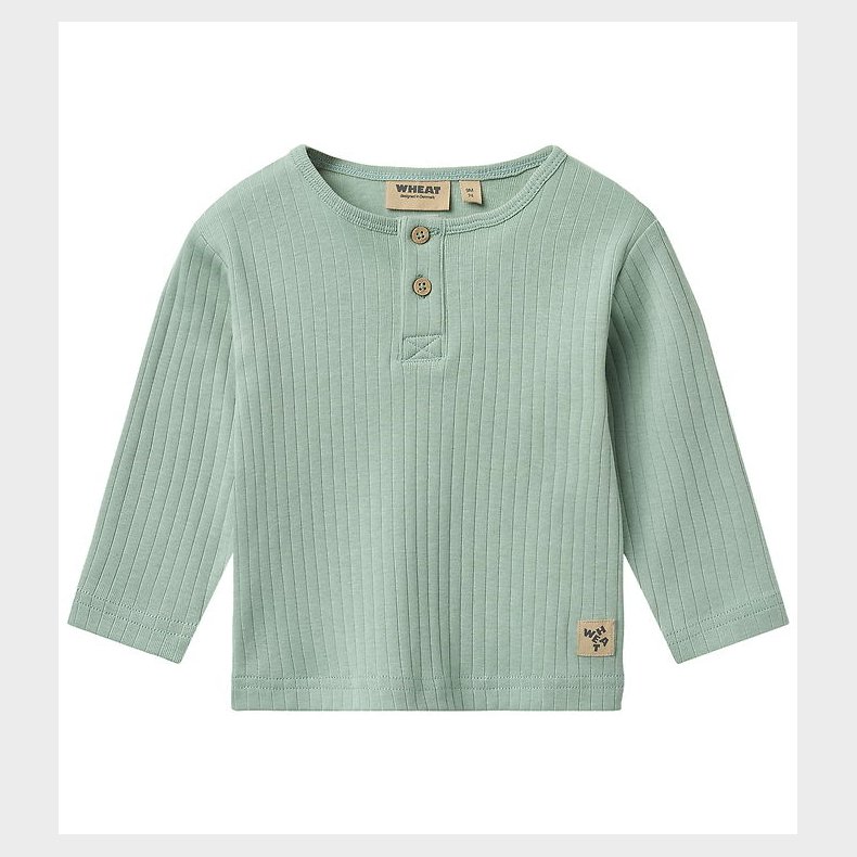 Wheat Bluse - Rib - Morris - Green Pool