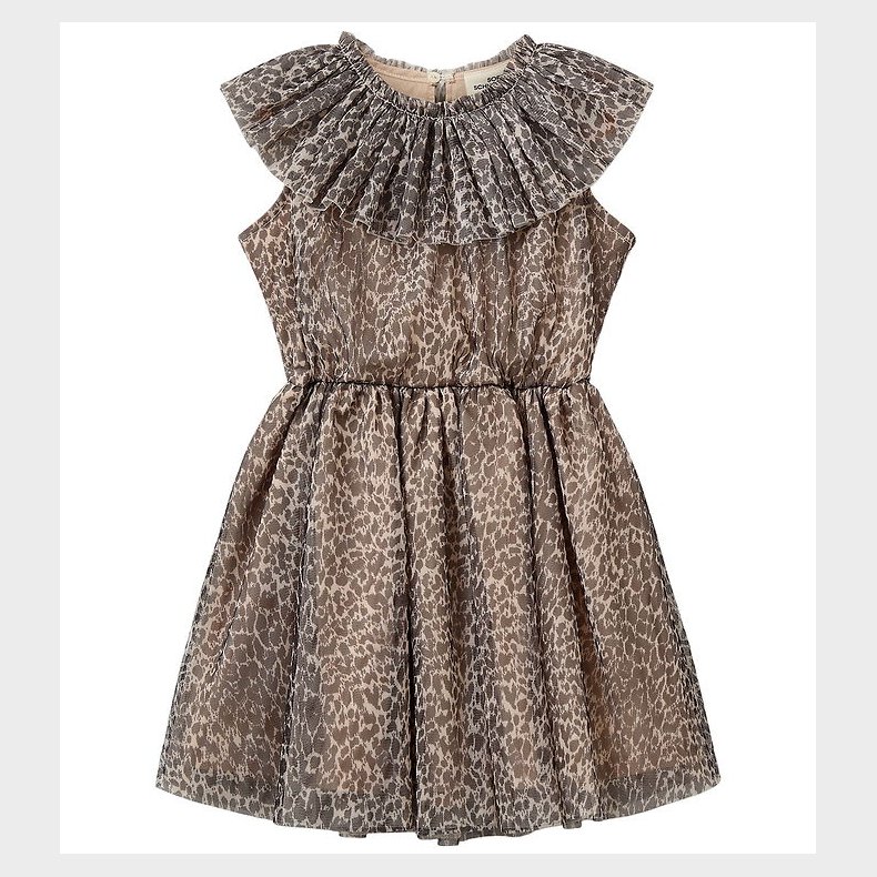 Sofie Schnoor Kjole - JamieKB - AOP Leo Light Sand