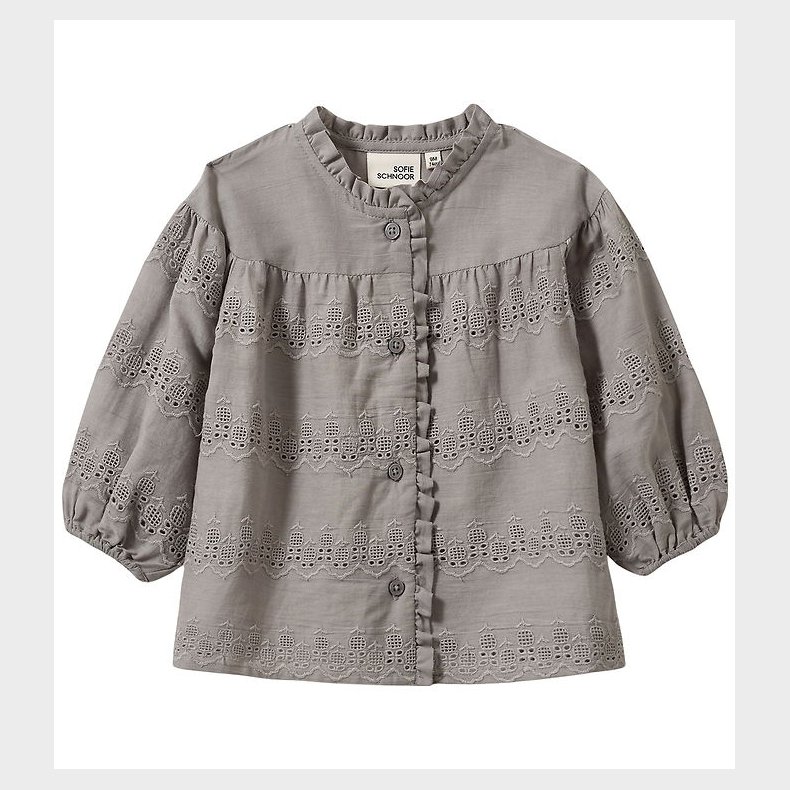 Sofie Schnoor Bluse - AylinKB - Stone Grey
