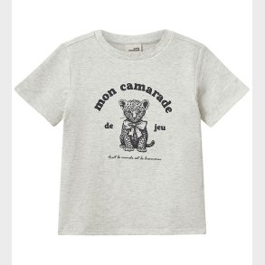 Sofie Schnoor T-shirt - EllieKB - Light Grey Melange