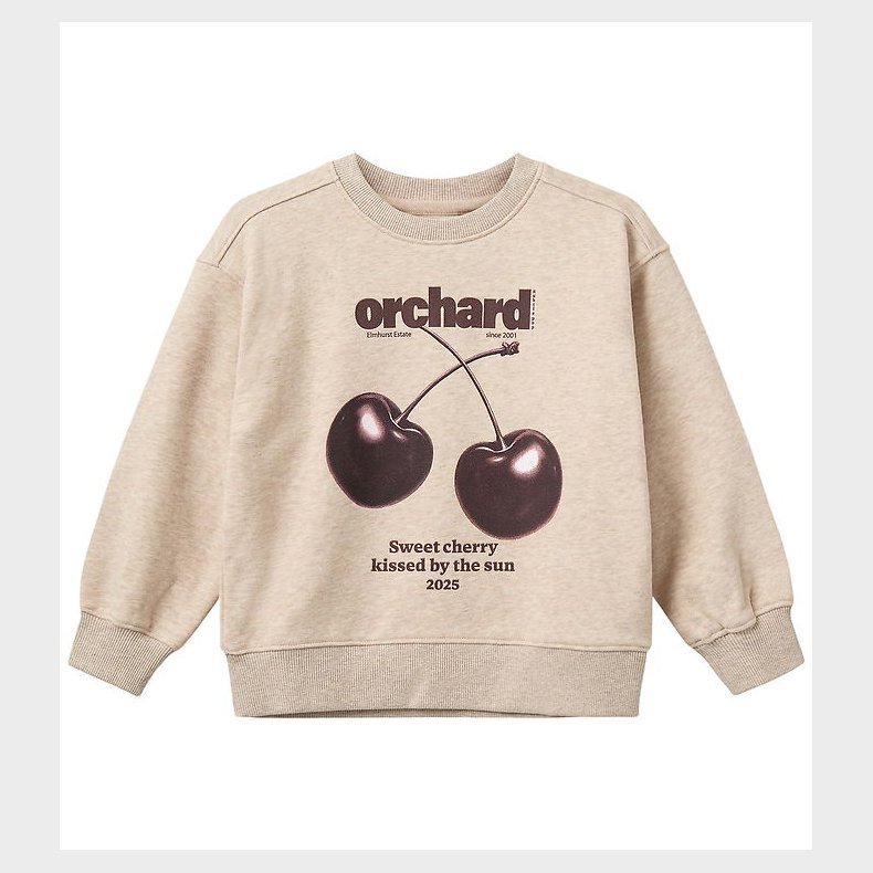 Sofie Schnoor Sweatshirt - ElisKB - Beige Melange