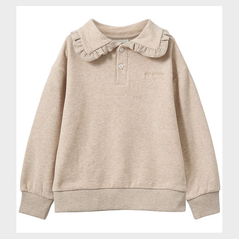 Sofie Schnoor Sweatshirt - ElisKB - Beige Melange
