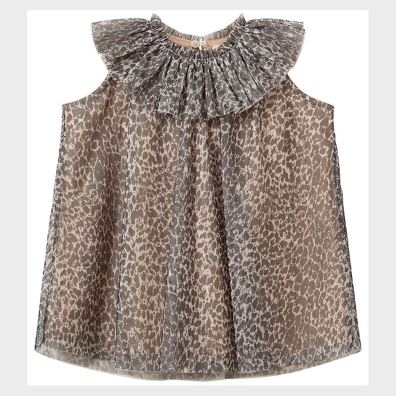 Sofie Schnoor Kjole - SoniaKB - AOP Leo Light Sand