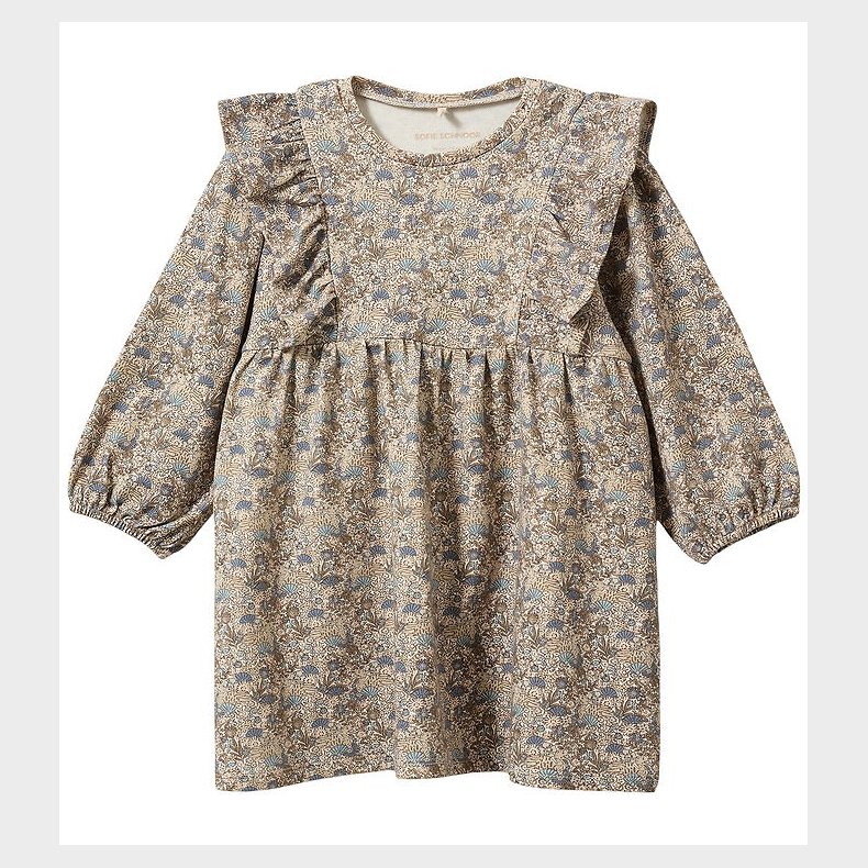 Sofie Schnoor Kjole - Bomuld/Viskose - LulaKB - Blue AOP