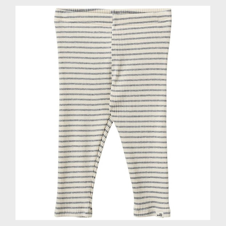 Sofie Schnoor Leggings - Rib - NalineKB - Grey Striped
