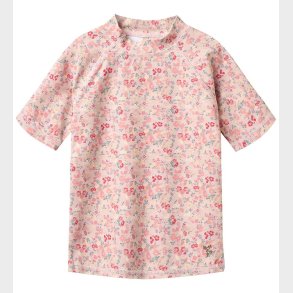 Wheat Badebluse - UV40+ - Jackie - Powder Flowers and Seashells