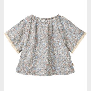 Wheat T-shirt - Hannah - Air Blue Flowers