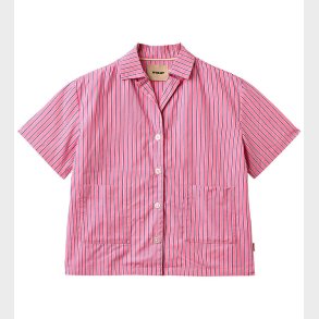 Wheat Skjorte k/� - Vilma - Pink Stripe