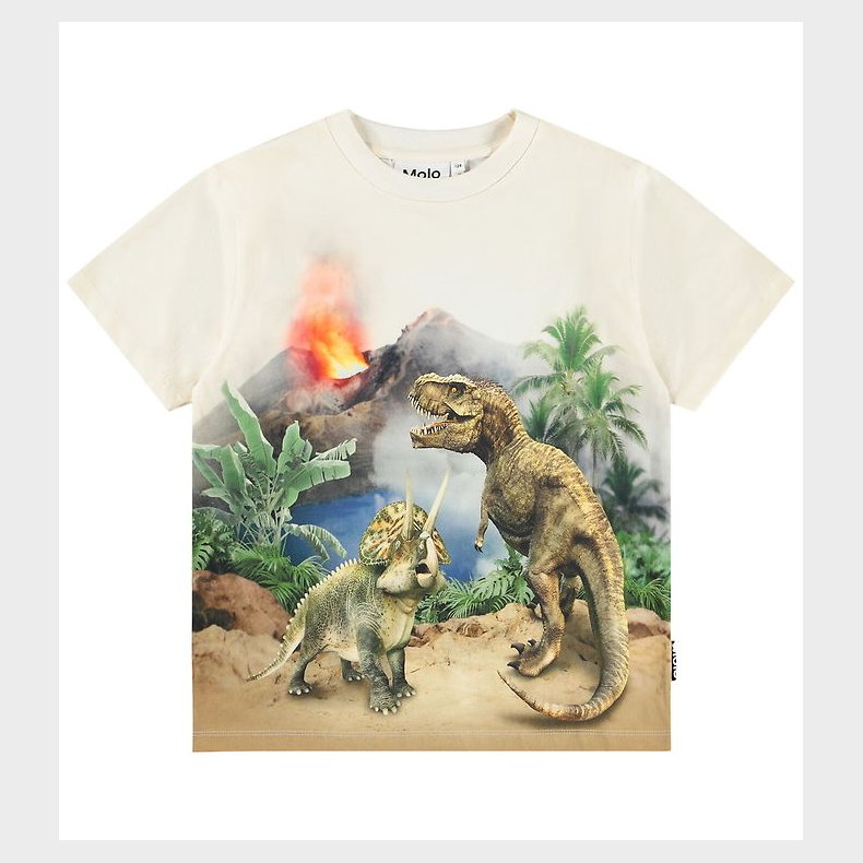 Molo T-shirt - Riley - Hot Spring Dinos
