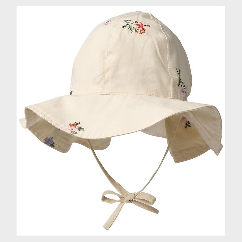 Wheat Solhat - Daisy - Ivory Embroidery Flowers