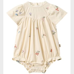 Wheat Sommerdragt - Margit - Ivory Embroidery Flowers