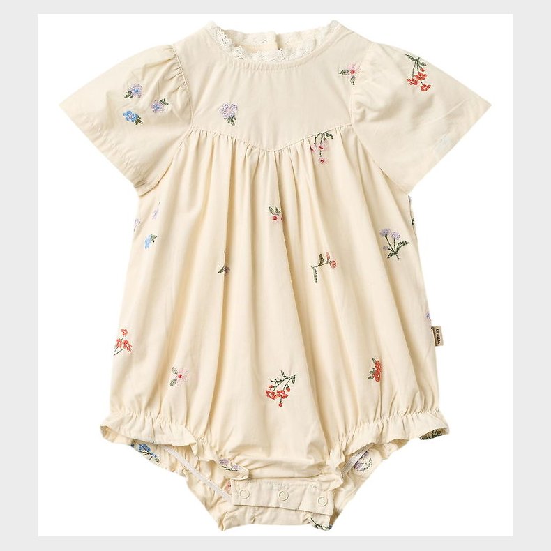 Wheat Sommerdragt - Margit - Ivory Embroidery Flowers