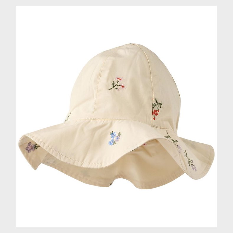 Wheat Solhat - Daisy - Ivory Embroidery Flowers