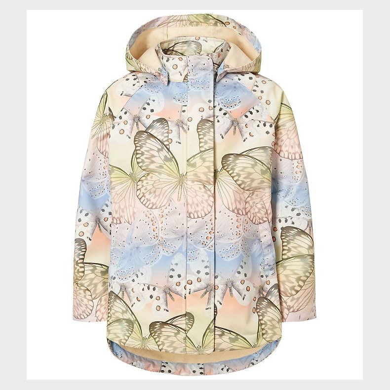 Molo Softshelljakke m. Fleece - Hillary - Faded Butterflies