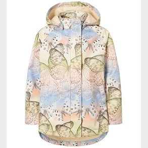 Molo Softshelljakke m. Fleece - Hillary - Faded Butterflies