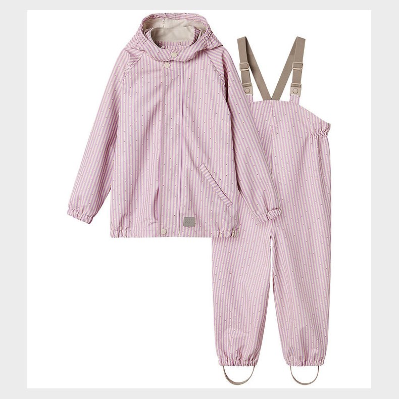 MarMar Regnt�j m. Seler - PU - Oddy - Pink Stripe