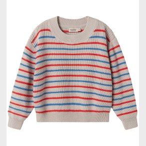 MarMar Bluse - Strik - Teno - Tomato Mix Stripe
