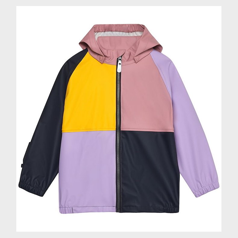 Color Kids Regnjakke - PU - Foxglove