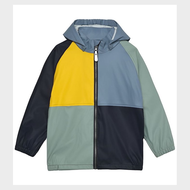 Color Kids Regnjakke - PU - Windward Blue
