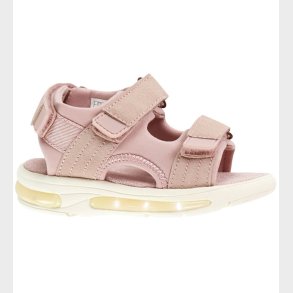 En Fant Sandaler m. Velcro/Lys - Sepia Rose