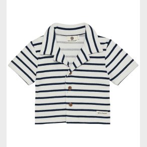 En Fant T-shirt - Stripe - Medieval Blue