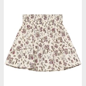 En Fant Nederdel - Floral Woven - Eggnog