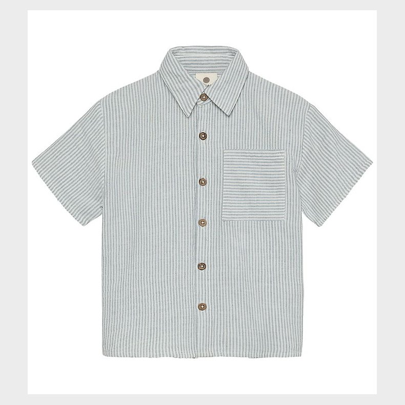 En Fant Skjorte k/� - Muslin Stripe - Citadel