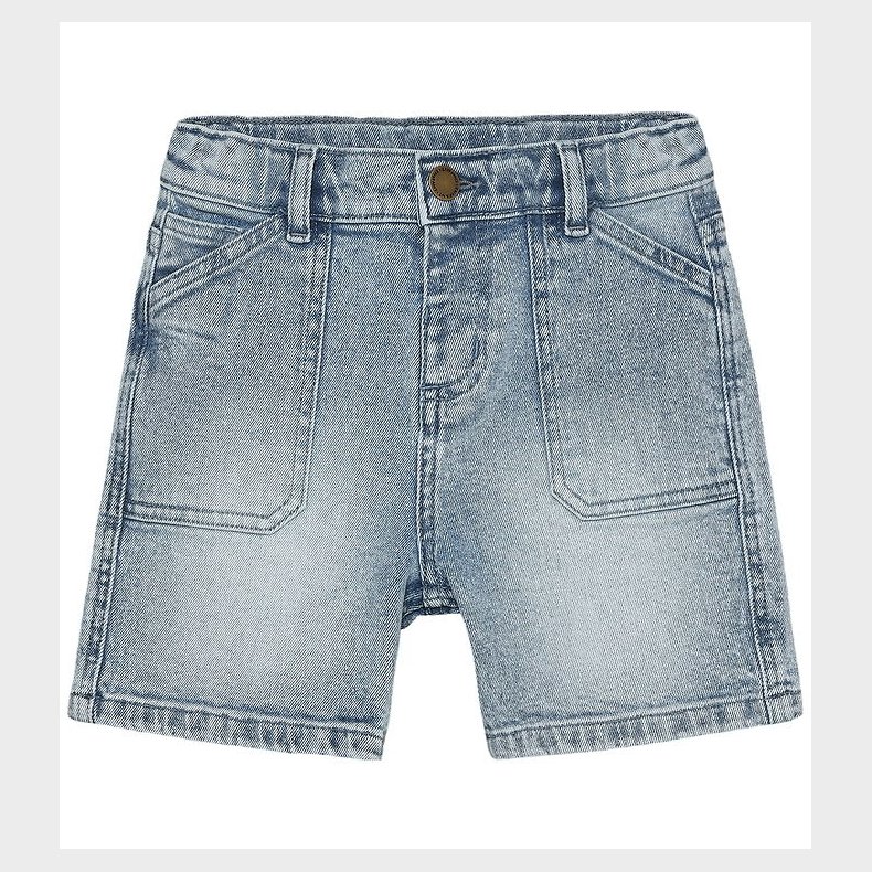 En Fant Shorts - Denim - Light Blue Denim
