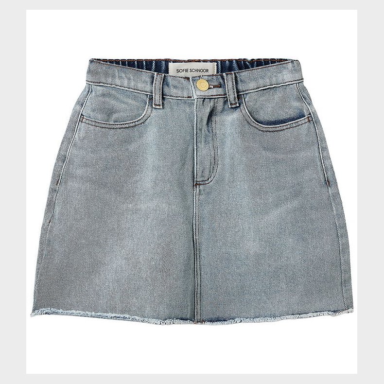 Sofie Schnoor Denimnederdel - CallySY - Denim Blue