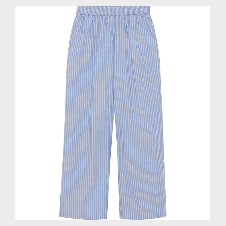 Creamie Natbukser - Woven Stripe - Blue Lustre