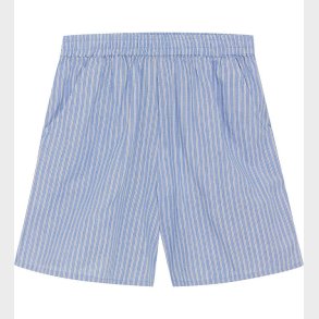 Creamie Shorts - Woven Stripe - Blue Lustre