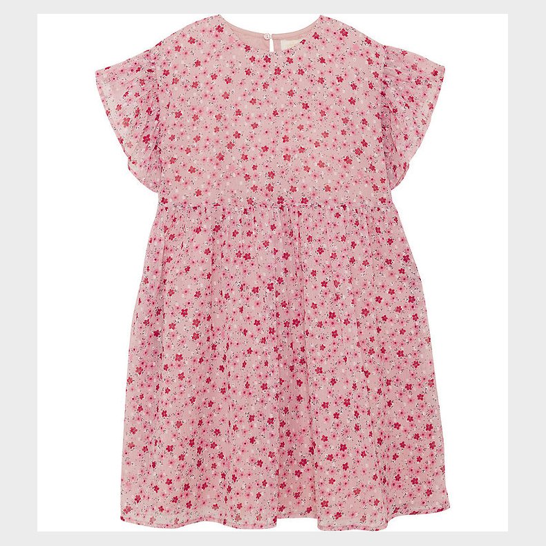 Creamie Kjole - Flower Dobby - Rose Smoke