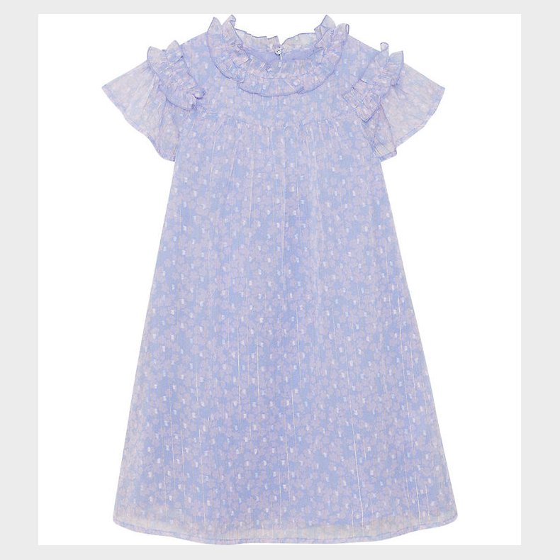 Creamie Kjole - Lurex Stripe - Heather